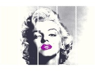 70cm 150cm obrázok 5 elem Marilyn Monroe fialové