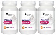 ALINESS ADEK COMPLEX vitamín A D E K2 MK-7 Imunita Osteoporóza 180 kaps.