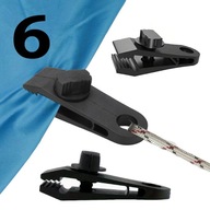 CSIPESZEK GEMKAPOCS CSAT PATENT RÖGZÍTÉS SÁTOR FESZÍTŐ PONYVA 6 db