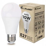LED žiarovka E27 A60 10W 800lm FARBY ecoPLANET