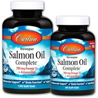 Carlson Labs Norwegian Salmon Oil Complete 120+60c