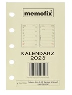 Kalendárna náplň 2023 Memofix A7 TNS