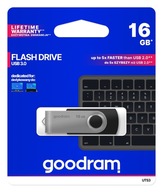 GoodRam pendrive TWISTER (16GB | USB 3.0) czarny