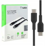 Belkin Kabel Boost PVC USB-C do USB-C 2m Czarny Ładowanie + Transfer danych