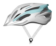 Kask Rowerowy Alpina MTB17 White-Lightblue 54-58