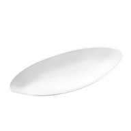 Miska oválna hlboká na druhé jedlá Wilmax 40 cm biela porcelánová
