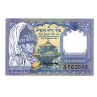 Banknot, Nepal, 1 Rupee, 1995-1999, KM:37, UNC(65-