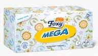 Foxy Mega chusteczki kosmetyczne 200 szt karton