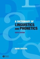 A Dictionary of Linguistics and Phonetics Crystal