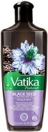 Olej na starostlivosť o vlasy z čiernej rasce Vatika 200 ml Dabur (Black Seed Oil)