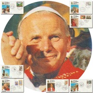 Watykan Jan Paweł II Mediolan 1983 7 Kopert Okol.