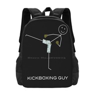 PLECAK SZKOLNY Śmieszne męskie Kickboxing torby