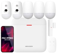 Alarmová sada Hikvision AX Pro WiFi 2x PIR s kamerou + 2x PIR Aplikácia