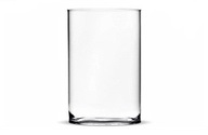 wazon szklany cylinder świecznik tuba h15 d10