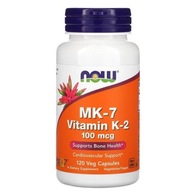 NOW FOODS MK7 Vitamín K2 100mcg 120Vkaps
