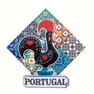 magnes na lodówkę portugalia lisboa kogut pamiątka