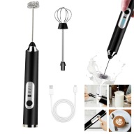 6000-8000 RPM ROZSDAMENTES ACÉL HABOSÍTÓ USB TÖLTÉSSEL