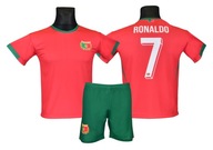 RONALDO strój piłkarski PORTUGALIA koszulka spodenki rozm. 140