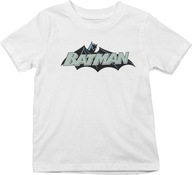 KOSZULKA T-SHIRT DZIECIĘCA BIAŁA [3XS] 92CM BATMAN + GRATIS TEKST