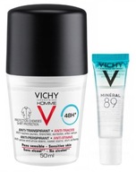 VICHY Homme DEO antyperspirant 50ml przeciw śladom 48H dla Mężczyzn