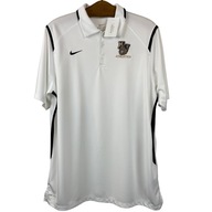 Koszulka NIKE polo DRI-FIT HVBulldogs r.L białaUSA