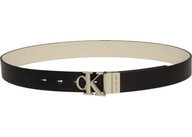 Calvin Klein Jeans Pasek K60K610111 85cm Round Mono Plaque Rev Belt 30M