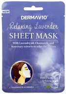 Derma V10 Relaxing Lavender Maska do twarzy, 1 sztuka