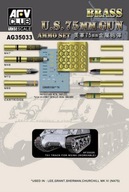 U.S. 75mm Gun Ammo Set 1:35 AFV Club AG35033