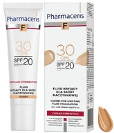 PHARMACERIS F Fluid kryjący naczynka SPF20 30 OPAL