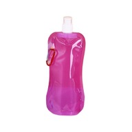 Składana butelka na wodę wielokrotnego użytku Przenośna fioletowa