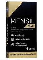 Mensil Max sildenafil potencja 50 mg 4 tabletki