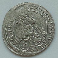 3 Krajcary 1696 r. Brzeg C.B. Leopold I