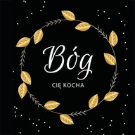 Podstawka korkowa - Bóg Cię kocha