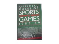 Official Rules Of Sports i Games - R Moore