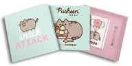 PUSHEEN KALENDARZ NA ŚCIANĘ ŚCIENNY DZIENNIK A5 DŁUGOPIS PUSZIN NA PREZENT