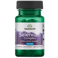 Swanson Selenium Complex Selén 200 mg 90 kapsúl