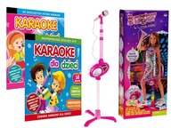 ZESTAW Karaoke dla Dzieci 100 pios. DVD + MIKROFON