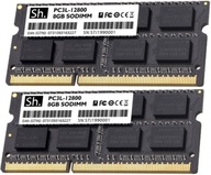 2× Pamäť RAM DDR3L SH SHDDR3 8GB 8 GB