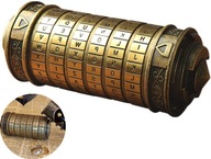 Retro Šifrový zámok Da Vinci Darček Vynikajúci