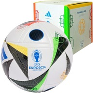 Futbalová lopta ADIDAS Euro24 Fussballliebe League Box na nohu CVIČENIE 4