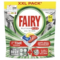 Fairy Kapsule do umývačky Platinum Plus 84 kusy