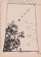 serigrafia kresba atramentom Andrzej Dudek-Durer 1982