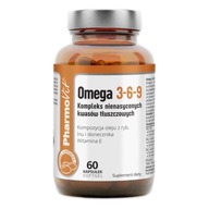 Omega mastné kyseliny Pharmovit Omega 3-6-9 60kaps
