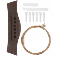 Zestaw mostka gitarowego String Stud Bovine Bone