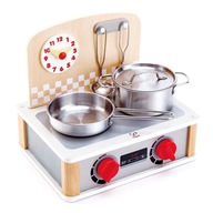 Hape 2-in-1 Kitchen Grill Set, Pretend Play