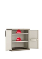 Skrinka Keter Excellence XL Low Cabinet 54x89x93 cm béžová