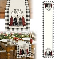 KARÁCSONYI ASZTALDÍSZ KARÁCSONYI ASZTALTERÍTŐ DEKORÁCIÓ 185CM WZ2