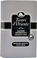 Tesori d'Oriente Mydlo v kocke MUSCHIO BIANCO 125g