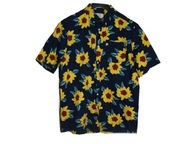 George kwiaty hawajska koszula męska hippie boho L