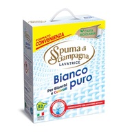 Prací prášok Lavatrice Fustino 92 pranie Biancopuro Spuma Sciampagna